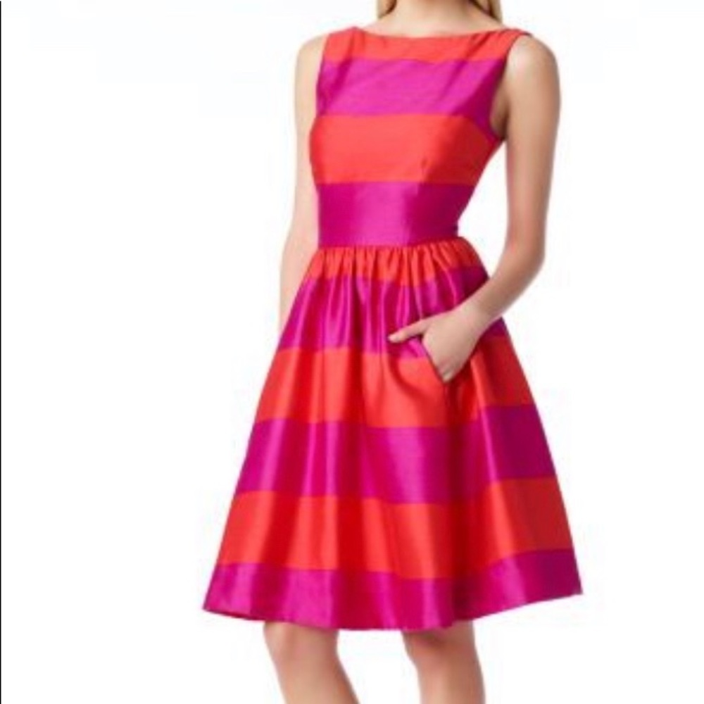 Striped Kate Spade Carolyn Dress - Fair Condition